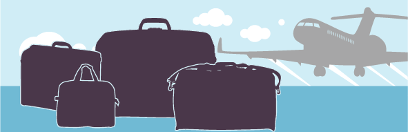 Règles concernant les bagages pour un vol à destination des États-Unis